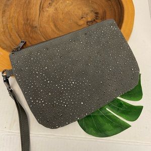 Merona Blinged Studded Clutch Wristlet